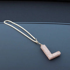Crystal Rhinestone Letter Hanging