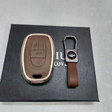 Load image into Gallery viewer, MG Gloster Key Exclusive Aluminium Alloy Leather Keycase with Holder &amp; Rope Chain