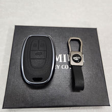 Load image into Gallery viewer, MG Gloster Key Exclusive Aluminium Alloy Leather Keycase with Holder &amp; Rope Chain