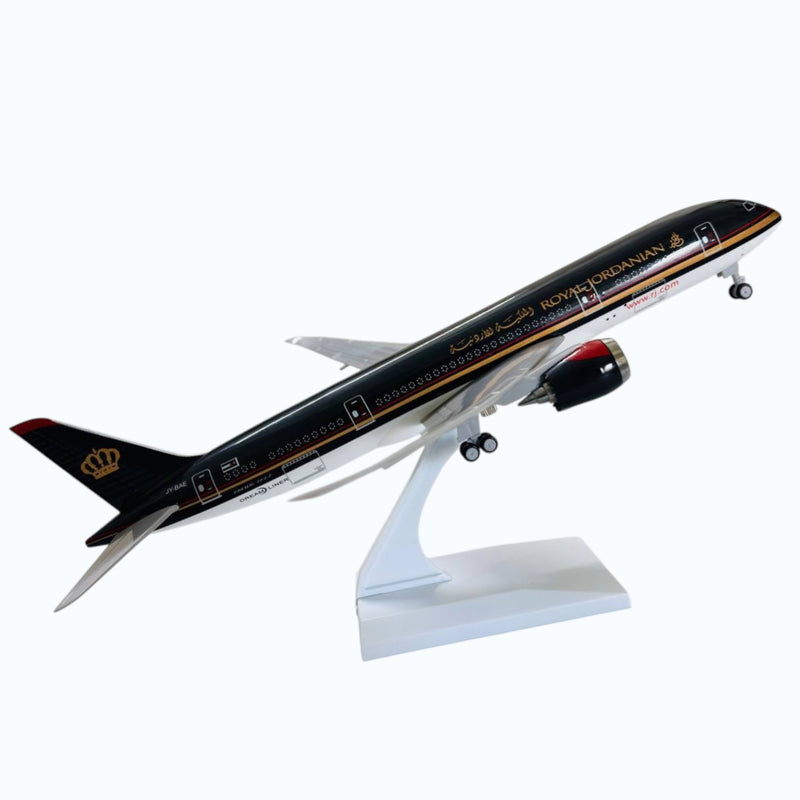 Royal Jordanian B787 Aeroplane Diecast Model 30 CM