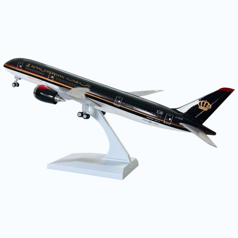 Royal Jordanian B787 Aeroplane Diecast Model 30 CM