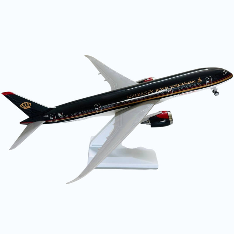 Royal Jordanian B787 Aeroplane Diecast Model 30 CM