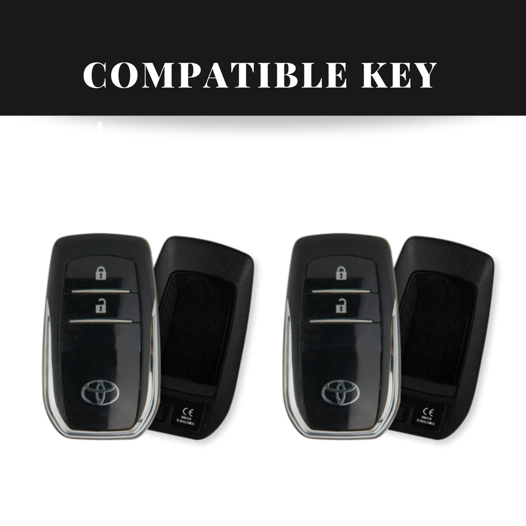 Innova Crysta New Key Carbon Abs Keycase with Chain