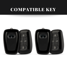 Load image into Gallery viewer, Tata Harrier/Nexon/Safari New Key Luxury Metal Alloy Leather Keycase with Holder &amp; Rope Chain