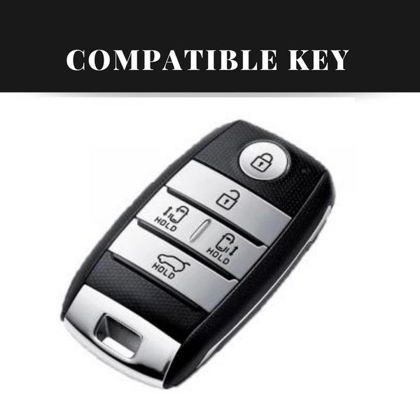 Kia Carnival (Keyless 5 Button Key) Premium Keycase
