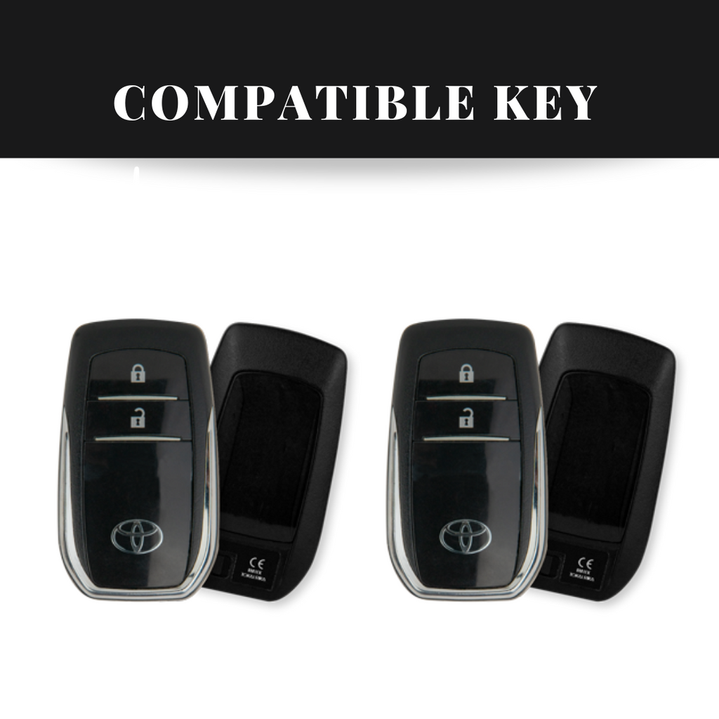 Innova Crysta New Key Metal Alloy Leather Keycase with Holder & Rope Chain
