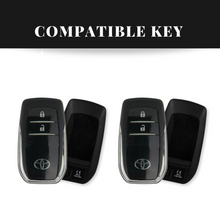 Load image into Gallery viewer, Innova Crysta New Key Metal Alloy Leather Keycase with Holder &amp; Rope Chain