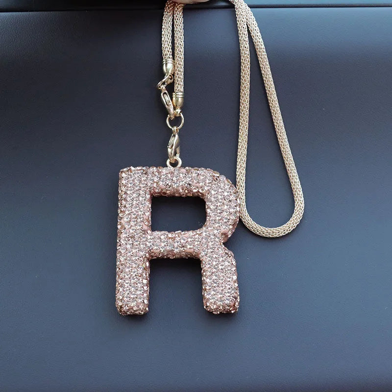 Crystal Rhinestone Letter Hanging
