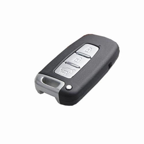 Hyundai Elantra Old Key Luxury Metal Alloy Leather Keycase with Holder & Rope Chain