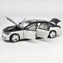 Load image into Gallery viewer, Mercedes Benz Maybach White-Ruby Mettalic 1:18 Licensed Norev Diecast Scale Model