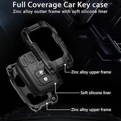 Suzuki 2 Button Key Transformer Exclusive Metal Alloy Keycase 2.0