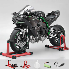 Kawasaki Ninja H2R Smoke Diecast Alloy Model Bike