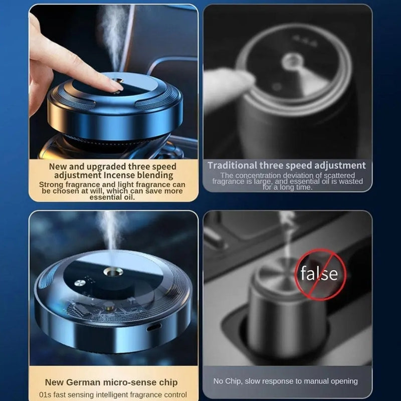 Smart Diffuser Metal Alloy Perfume Aromatherapy