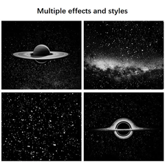 USB Starry Sky Galaxy Projection Atmosphere Light