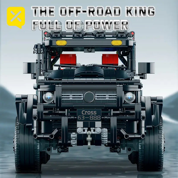G Wagon 6x6 Technique Version 3000Pcs, 1:8 Scale Building Blocks Car