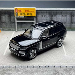 Range Rover Autobiography 50th Anniversary Edition Black 1/64 Alloy Model Car