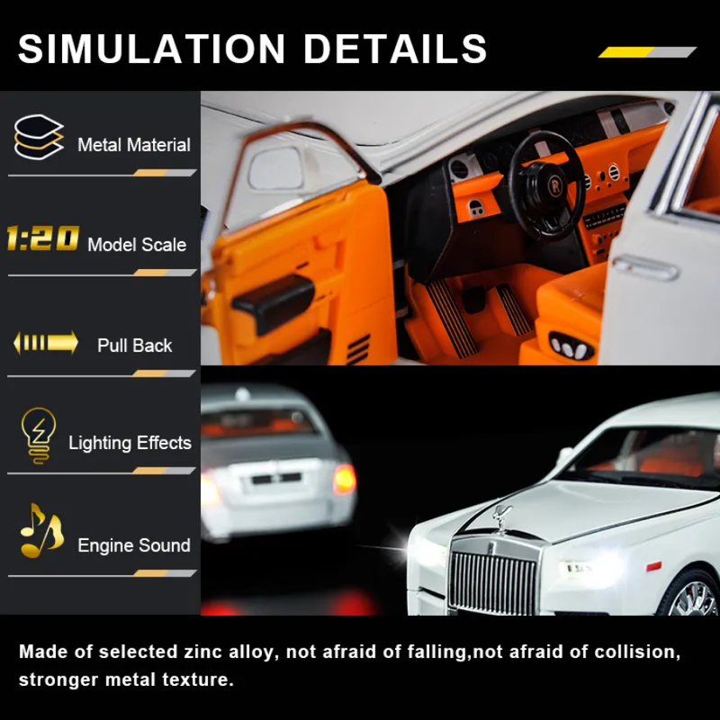 Rolls Royce Phantom Toy Car - Kaarr
