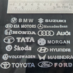 Logo Sticker Labels 10 Pcs Set
