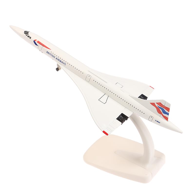 British Concorde Aeroplane Diecast Model 20 CM