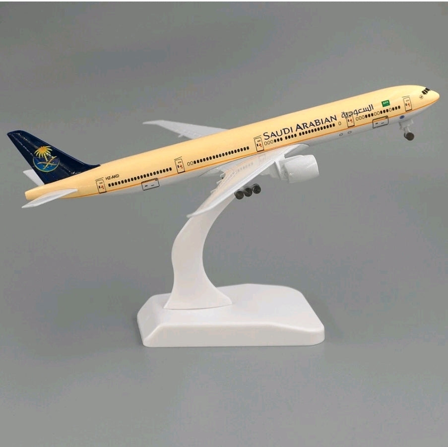 Saudi B787 Aeroplane Diecast Model 20 CM