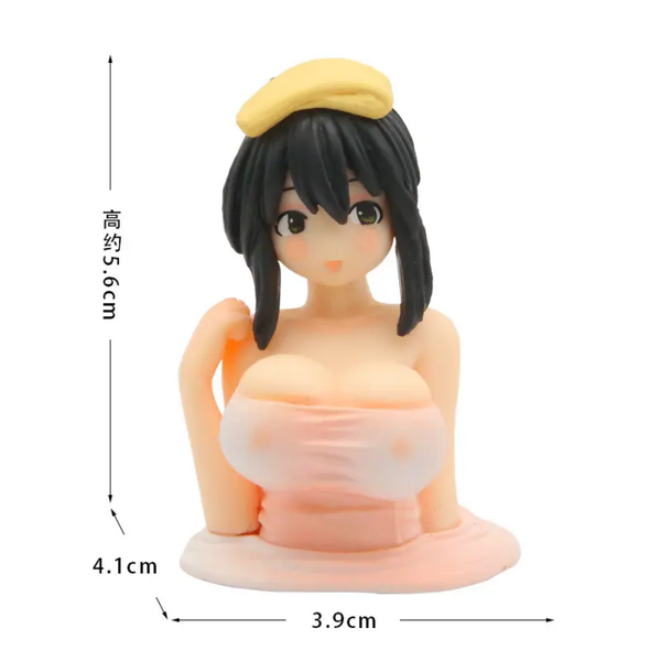 Kanako Shaking Figurine Anime Car Dashboard