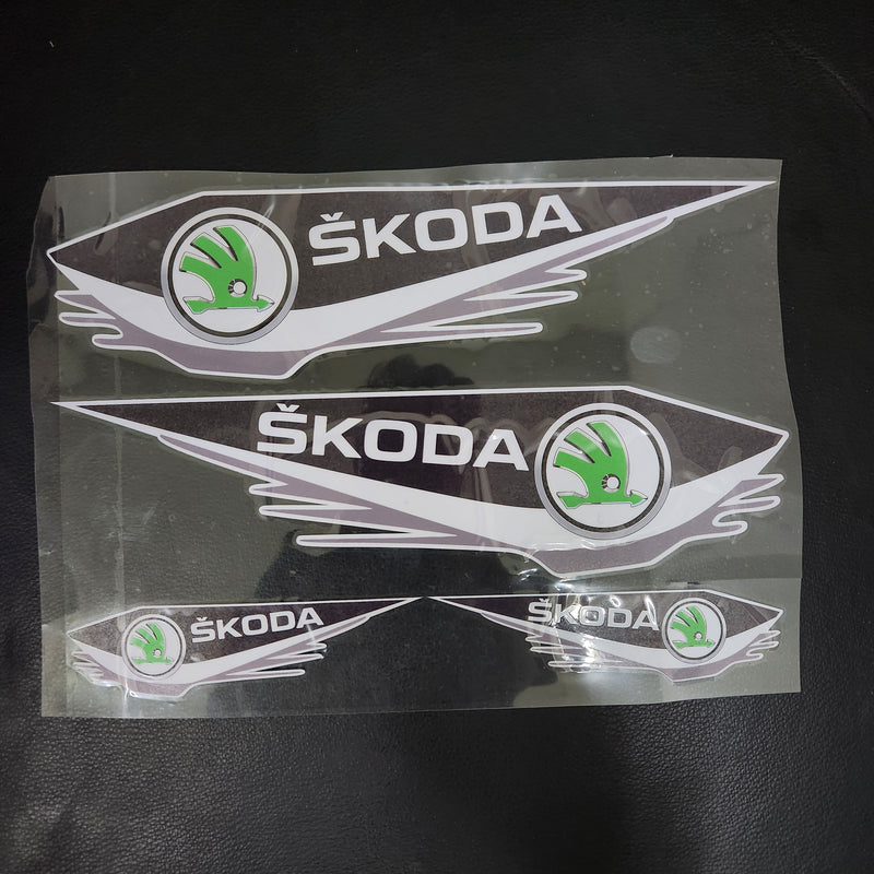 Bumper Car Sticker 4 Pcs Set