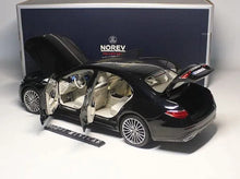 Load image into Gallery viewer, Mercedes Benz Maybach Black 1:18 Licensed Norev Diecast Scale Model