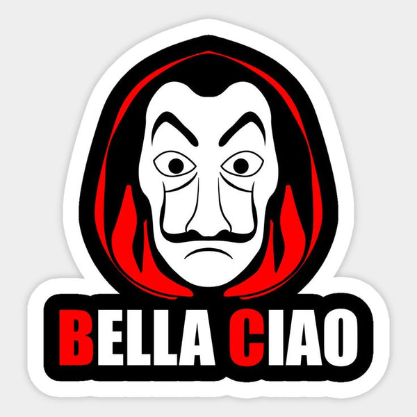 Bella Ciao Reflective Sticker