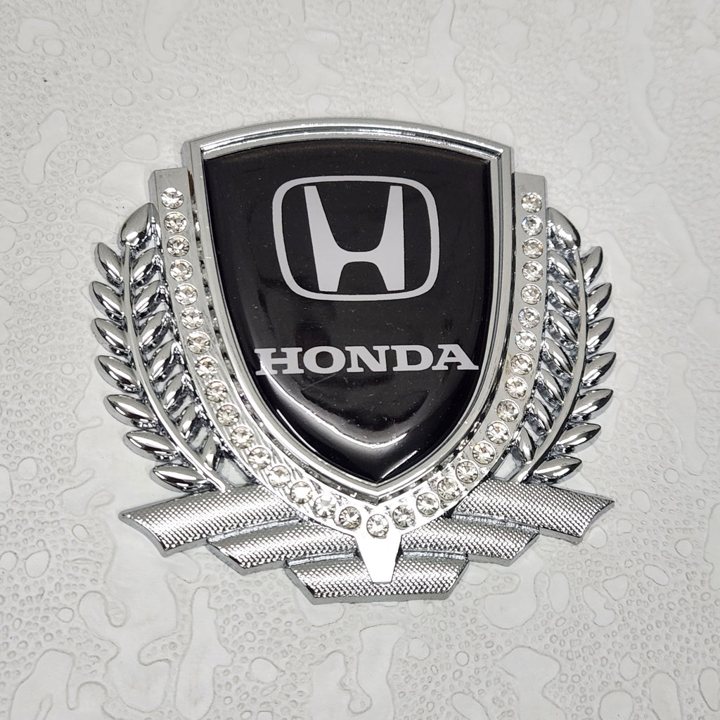 3D Owners Club v3.0 Car Metal Emblem Badge Sticker Decal (Silver) 8.3 x 8 cm