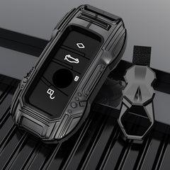 BMW New Key Premium Batman Metal Alloy Keycase with Holder & Rope Chain