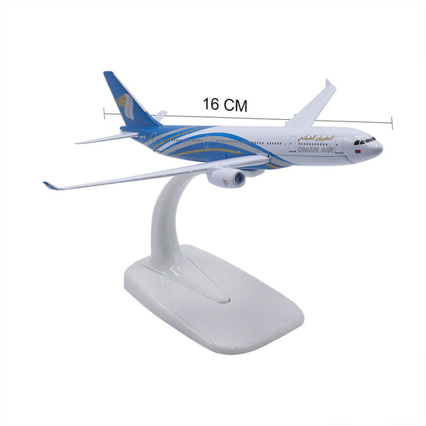Oman Air A330 Aeroplane Diecast Model 16 CM