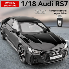 Black Audi RS7 Diecast Car with Remote - Kaarr