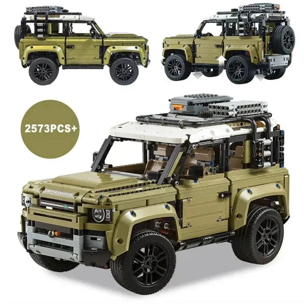 Defender Technique Version Building Blocks Car 2573 Pcs, 1:8 Scale