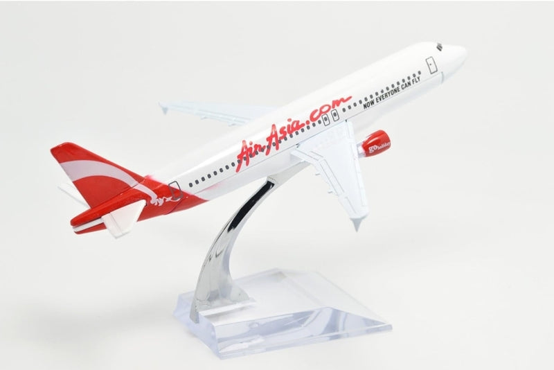 Air Asia White A320 Aeroplane Diecast Model 16 CM