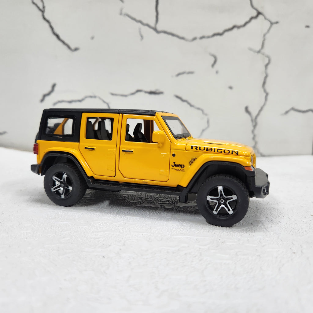 Jeep Rubicon Metal Diecast Car 1:32 (14x5 cm)