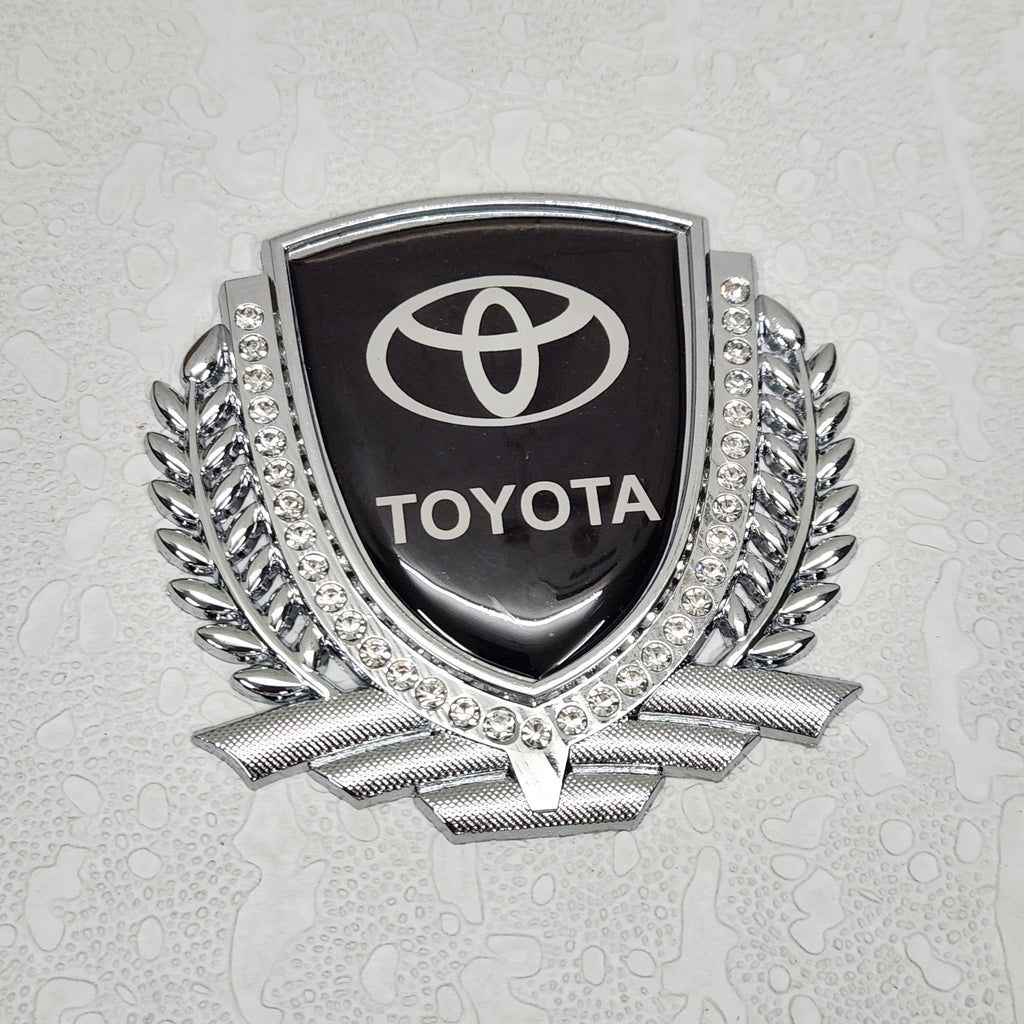 3D Owners Club v3.0 Car Metal Emblem Badge Sticker Decal (Silver) 8.3 x 8 cm