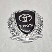 Load image into Gallery viewer, 3D Owners Club v3.0 Car Metal Emblem Badge Sticker Decal (Silver) 8.3 x 8 cm