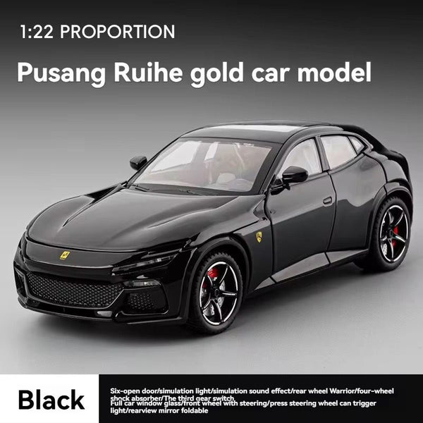 Ferrari Purosangue Metal Diecast Car 1:24 (20x8 cm)