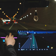 Car Logo Charm Bulb: Premium Ambient Hanging Light for Cozy Vibes
