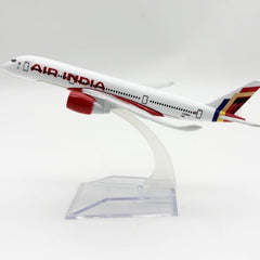 Air India A350 Aeroplane Diecast Model 16 CM