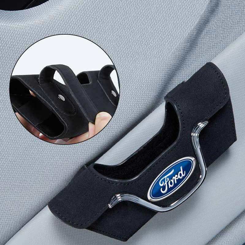 Sun Visor Glasses Holder with Logo