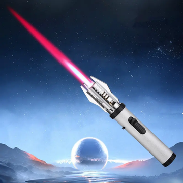 Jet Lighter, Direct Impact Lighter Inflatable with Flame Locking Function, Refillable Jet Flame Windproof Torch Lighter for BBQ, Stove, Candle, Kitchen Cooker, Camping