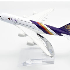 Thai B747 Aeroplane Diecast Model 16 CM