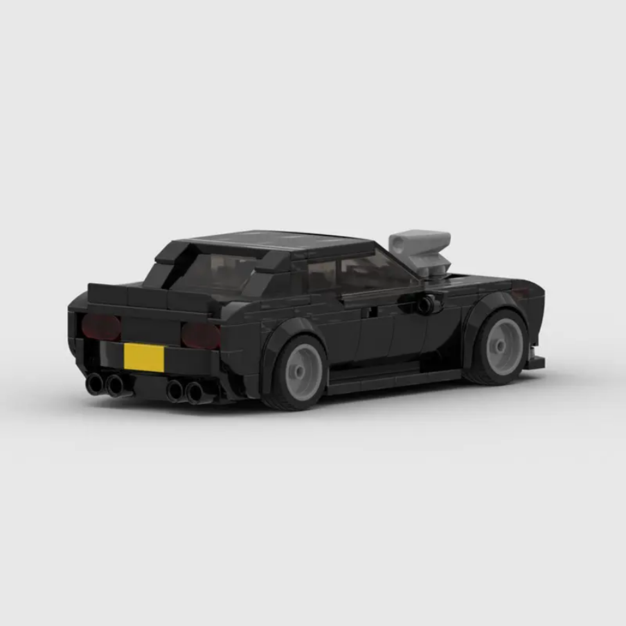 Dodge Challenger Building Blocks Car