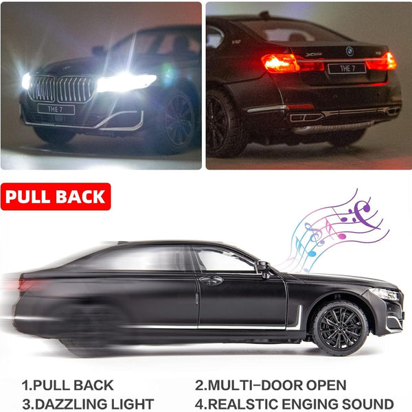 BMW 760 Li Metal Diecast Car 1:24 (20x8 cm)