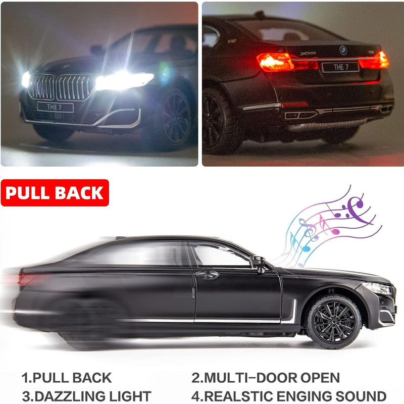 BMW 760 Li Metal Diecast Car 1:24 (20x8 cm)
