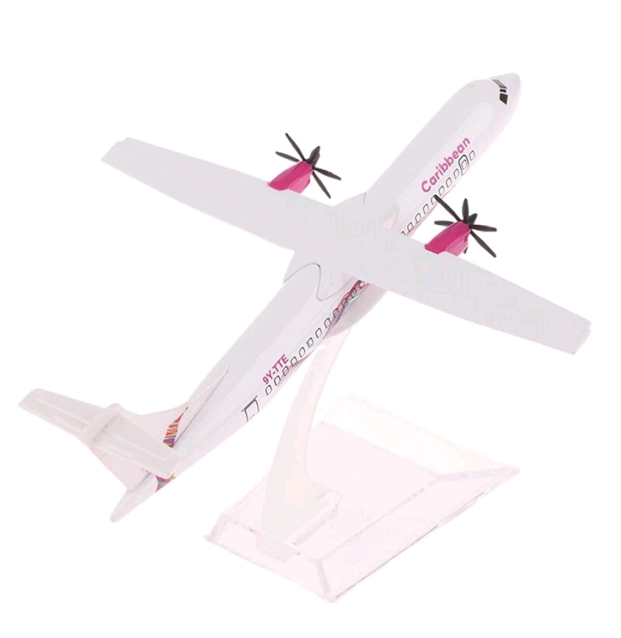 Caribbean ATR Aeroplane Diecast Model 16 CM
