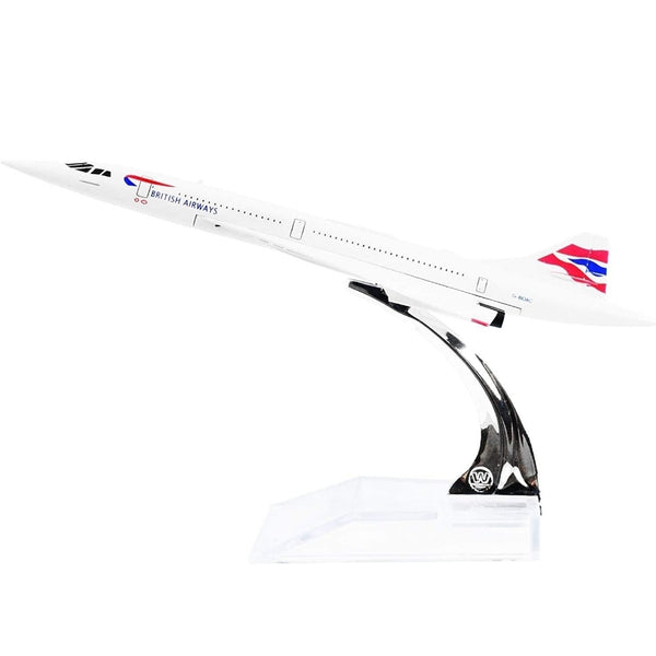 British Concorde Aeroplane Diecast Model 16 CM