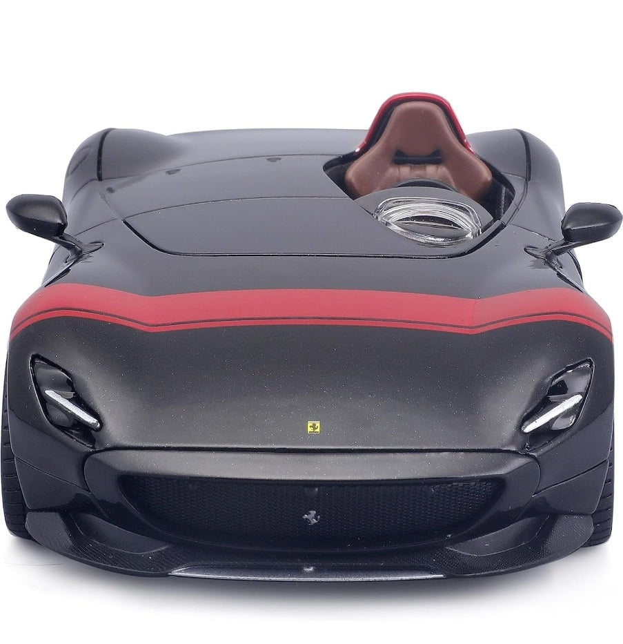 Ferrari Monza SP1 Black Licensed Bburago 1:24 Diecast Scale Model