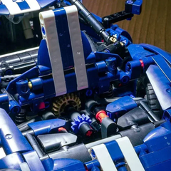 Ford GT Technique Version 1468Pcs, 1:12 Scale Building Blocks Car